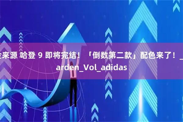 金来源 哈登 9 即将完结！「倒数第二款」配色来了！_Harden_Vol_adidas